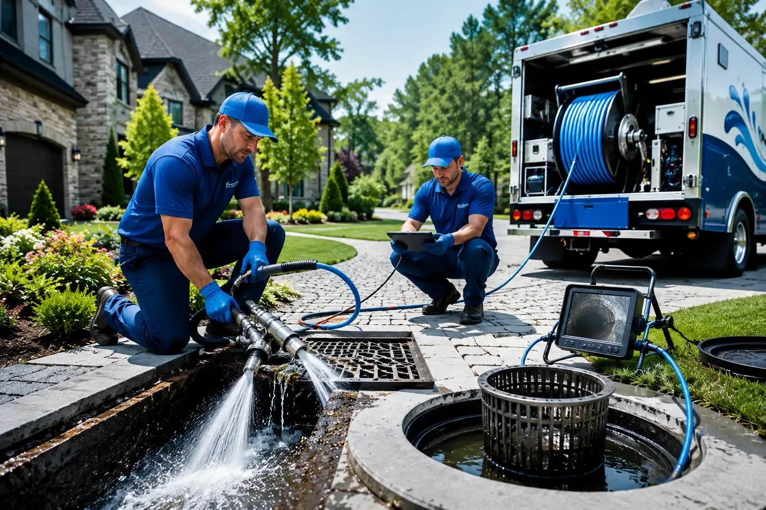 Local outdoor drain cleaning professionals in Berthold, ND